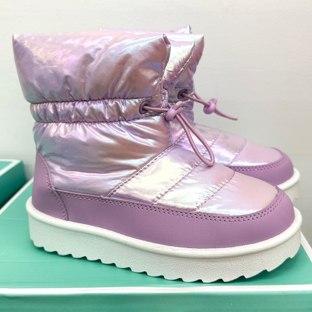 GIRLS Purple Winter Snow/Rain Boots